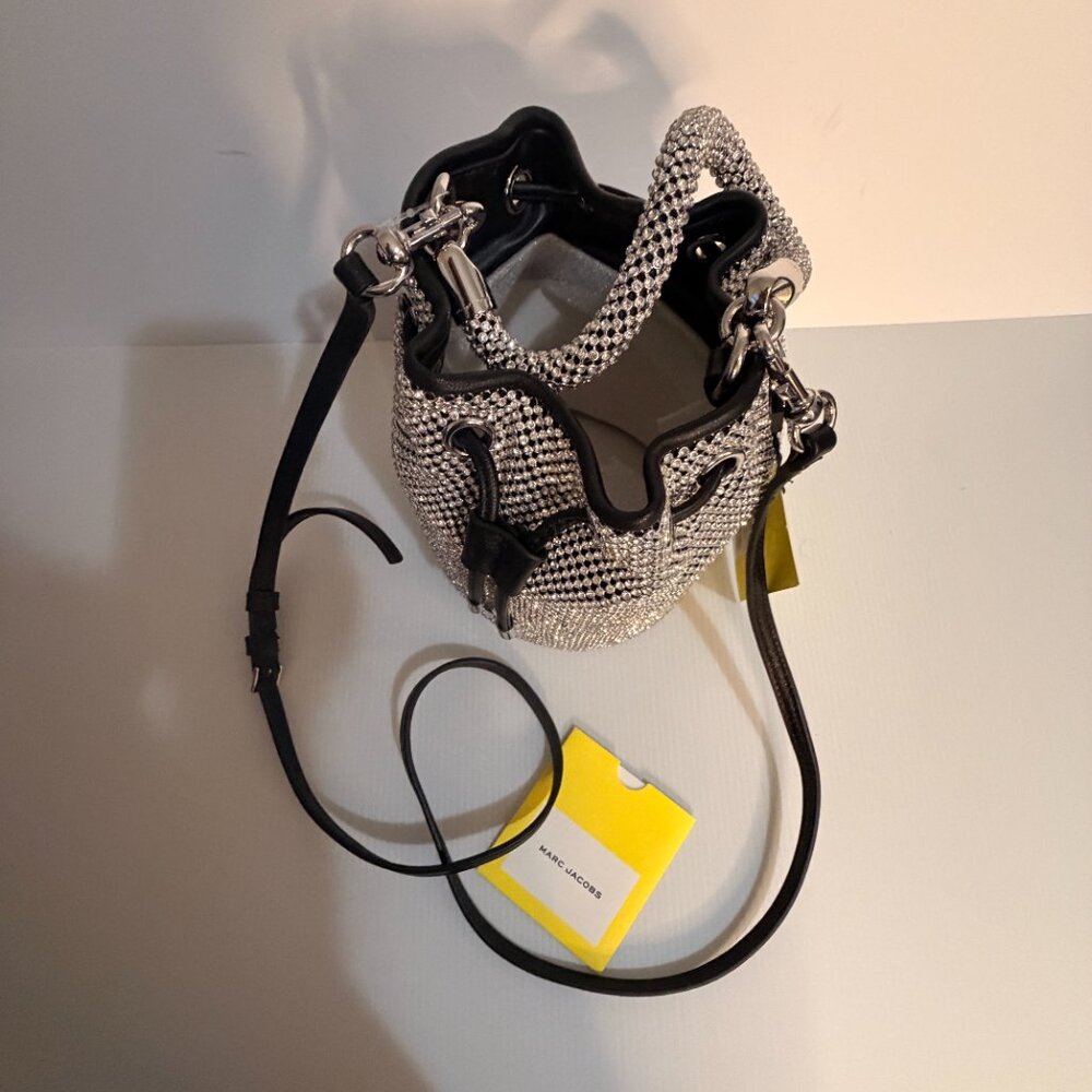 MARC JACOBS "RESORT COLLECTION" Rhinestone Bucket Bag - Picture 3 of 7